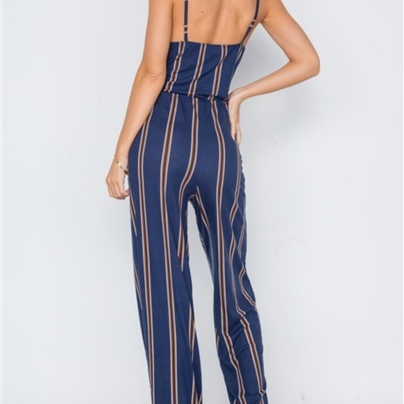 Pants - 50% off TODAY ONLY Vertical Life Jumpsuit- Blue